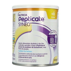 GALLIA BEBE EXPERT PEPTICATE 2 + 6 MOIS Denrée alimentaire destinée à des fins médicales spéciales, bt 450 g