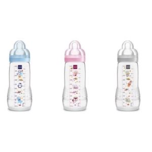 Mam Bib Ea (Easy Active) Decore Col2 Biberon 330 Ml 1