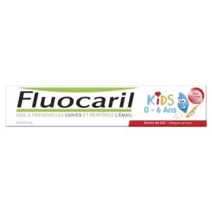 Fluocaril Kids Dentifrice Fruits Rouges 0-6Ans Tube 50 Ml 1
