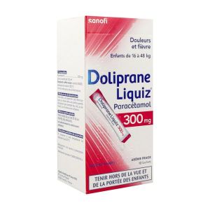 Dolipraneliquiz 300 Mg Sans Sucre Suspension Buvable En Sachet Edulcoree Au Maltitol Liquide Et Au Sorbitol B/12