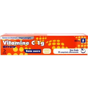 VITAMINE C ARROW 1 G COMPRIME EFFERVESCENT B/20