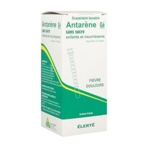 ANTARENE NOURRISSON ENFANT Suspension buvable 20 mg/ml, flacon 150 ml avec seringue pour administration orale