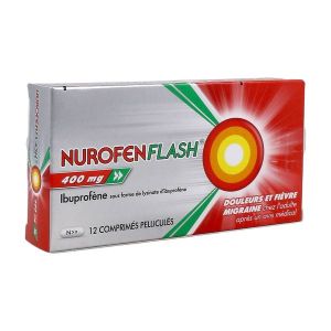 NUROFENFLASH 400 mg comprimé pelliculé B/12
