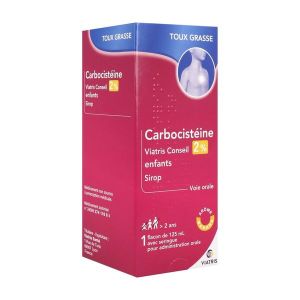 Carbocisteine Viatris Conseil 2 Pour Cent Enfants Sirop B/125