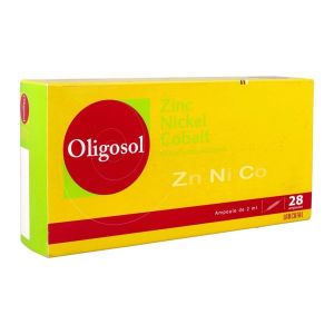 Zinc-Nickel-Cobalt Oligosol Solution Buvable En Ampoule B/28