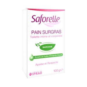 Saforelle Savon Surgras Pour L'Hygiene Intime Pain 100 G 1