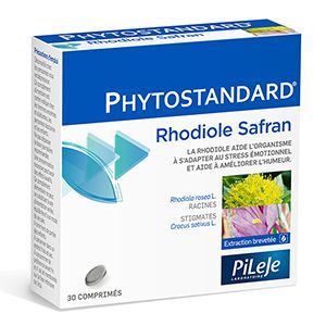 PILEJE Phytostandard® - Rhodiole / Safran 30 comprimés