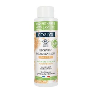 Coslys Recharge déodorant soin douceur BIO - 100 ml
