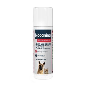 Biocanispray Biocanina Chlorhexidine Sol Ext Flacon 100 Ml 1