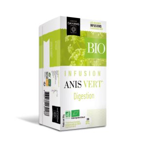 Dayang Anis vert BIO - 20 infusettes