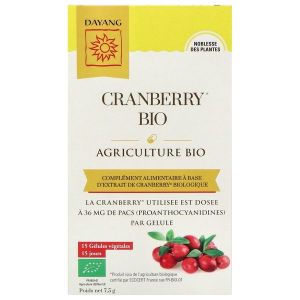 Dayang Cranberry BIO - 15 gélules