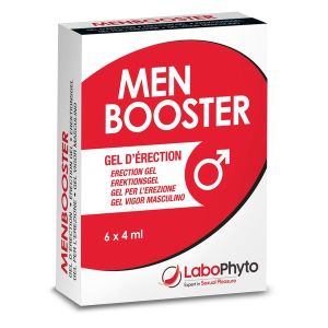 Labophyto MEN BOOSTER -dosettes gel d'érection - 6x4ml