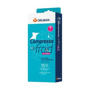 Orliman Cryopad Compresse De Froid 15*15 Cm Transparent 1