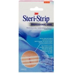 Steristrip Adhesive Microporeuse Suture Cutanee Ref:15415 7,5Cm*0,6Cm Bandelette 3