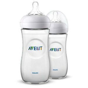 Avent Natural Biberon 330 ml 6 Mois et + Lot de 2