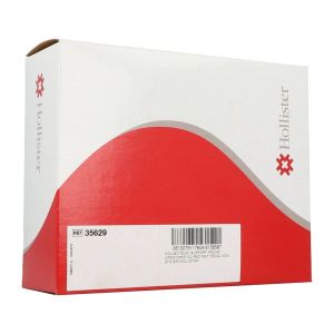 CONFORM 2 SUPPORT RENFORT ADHESIF FLEXWEAR CONVEXE Support porte-poche 2 pièces, convexe Flexwear, prédécoupé, anneau 55 mm, prédécoupé à 29 mm (ref. 35629), bt 5