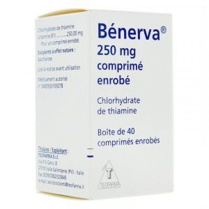 BENERVA 250 mg comprimé enrobé B/40