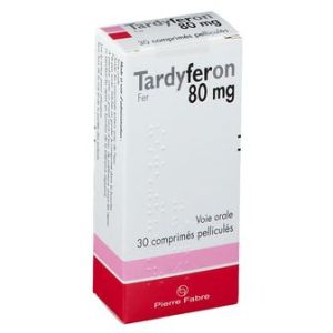 Tardyferon 80 Mg (Sulfate Ferreux) Comprimes Enrobes B/30
