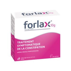 Forlax 10 G (Macrogol 4 000) Poudre Pour Solution Buvable En Sachet-Dose B/20