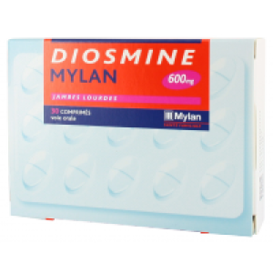 DIOSMINE MYLAN 600 MG COMPRIME B/30