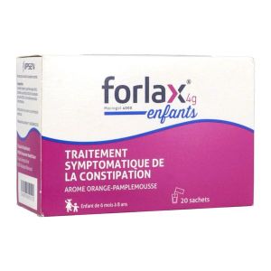 Forlax 4 G (Macrogol 4000) Poudre Pour Solution Buvable En Sachet-Dose B/20