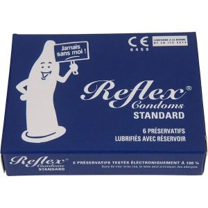 REFLEX CONDOMS STANDARD PRESERVATIF 6