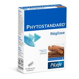 PILEJE Phytostandard® - Réglisse 20 gélules végétales