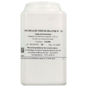 Gelules Ivoire N00 Bte 1000