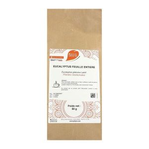EUCALYPTUS IPHYM Feuille d'eucalyptus, vrac, entière, sac 50 g