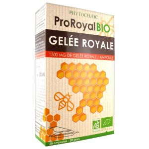 Phytoceutic ProRoyal Bio Gelée Royale 1500 mg 20 Ampoules