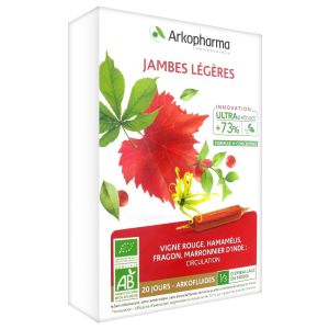 Arkofluides Jambes Legeres Bio Liquide Amp 10 Ml 20