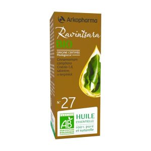 Arkoessentiel Huile Essentielle Ravintsara Bio Premium Flacon 5 Ml 1