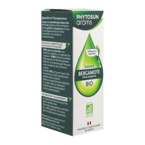 Phytosun Arom Huile Essentielle Bio Bergamote Flacon 10 Ml 1