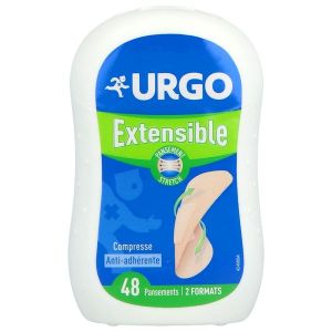 Urgo Resist Pansement - 18Pans 3,4*7,2Cm Et 30 Pans 2*7,2Cm 48