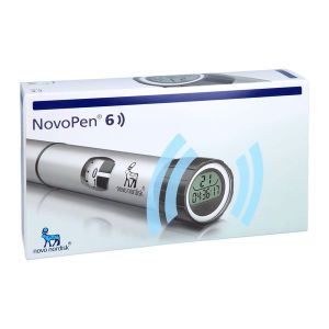 NOVOPEN 6 Stylo injecteur d'insuline connecté pour cartouche Penfill 3 ml, bleu, unité