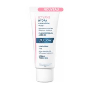 ICTYANE HYDRA CREME LEGERE Crème légère hydratante 24 H, tube 40 ml