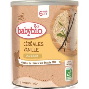 Babybio Céréales Vanille Bio - dès 6 mois - 220g