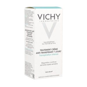 Vichy Traitement Antitranspirant Gamme Transpiration Intense Avec Etui Cr Tb 30 Ml 1