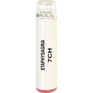 Staphysagria 7ch tube granules 4g rocal