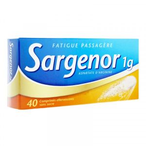 Sargenor Sans Sucre 1 G Comprime Effervescent Edulcore A La Saccharine Sodique B/40