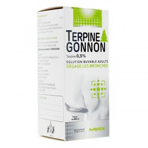 Terpine Gonnon 0,5 Pour Cent Solution Buvable 1 Flacon(S) En Verre De 200 Ml