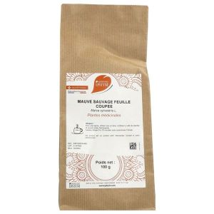 MAUVE SAUVAGE IPHYM Feuille de mauve sauvage coupée, vrac, sachet 100 g