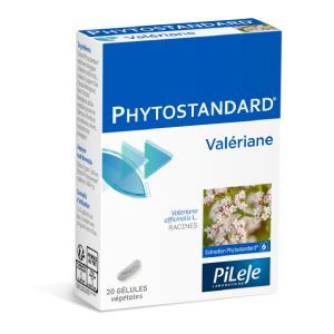 PILEJE Phytostandard® - Valériane - 20 gélules 20 gélules végétales