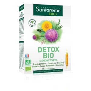 Santarome Détox (ex: Dépurbase) BIO - 20 ampoules de 10 ml