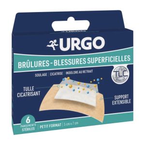 URGO BRULURES PANS PM 6
