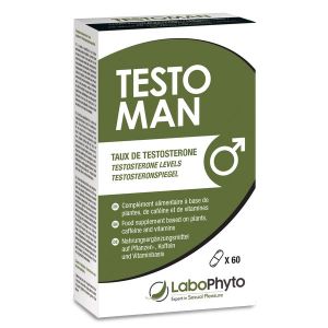 Labophyto Testoman taux de testosterone - 60 gélules