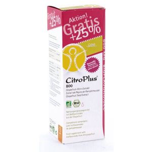Citro Plus CitroPlus 800 mg BIO (Extrait de pépins de pamplemousse) - 125 ml...