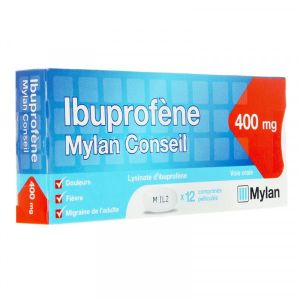 Ibuprofene Viatris Conseil 400 Mg Comprime Pellicule B/12