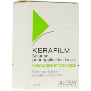 Kerafilm Solution Pour Application Locale 1 Flacon(S) En Verre Brun De 10 Ml Avec Bouchon(S) Applicateur Polyethylene