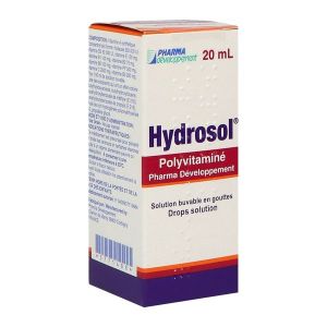 Hydrosol Polyvitamine Pharmadeveloppement Solution Buvable En Gouttes 1 Flacon(S) En Verre Brun De 20 Ml Avec Compte-Gouttes